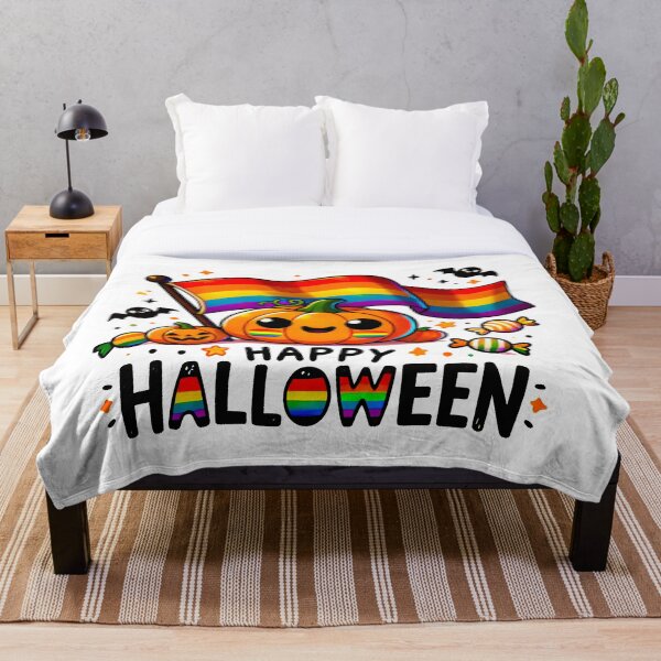 Item preview, Rainbow Halloween: A Celebration of Love and Spooks designed and sold by Polymaththreads.
