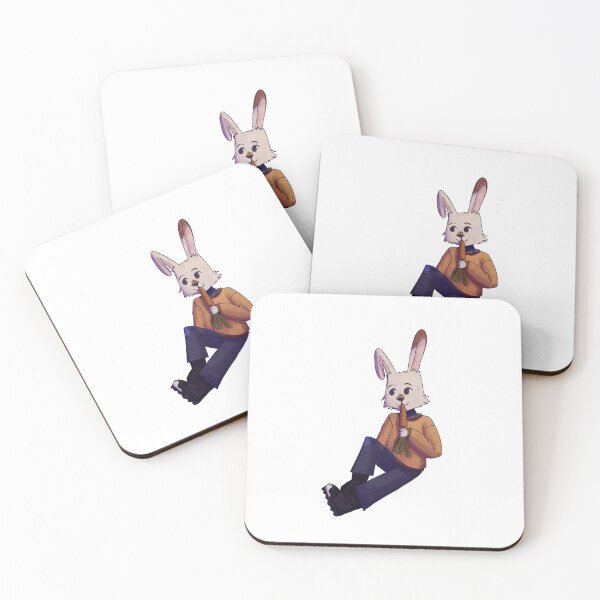 Item preview, Bunny Eating a Carrot designed and sold by Bloom-n-Brush.