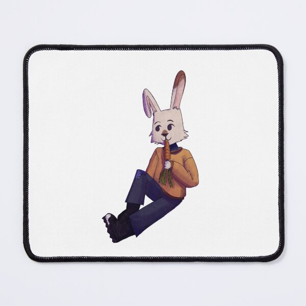 Item preview, Bunny Eating a Carrot designed and sold by Bloom-n-Brush.