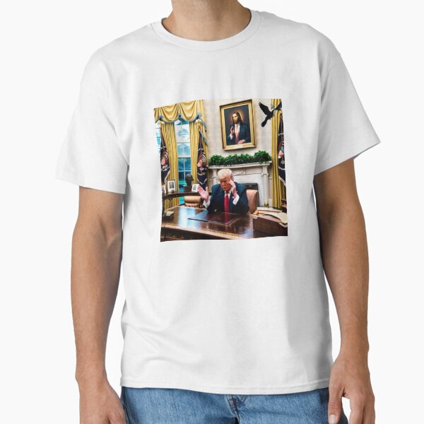 Item preview, Jesus watching over Trump! designed and sold by ShoppeDiaz.