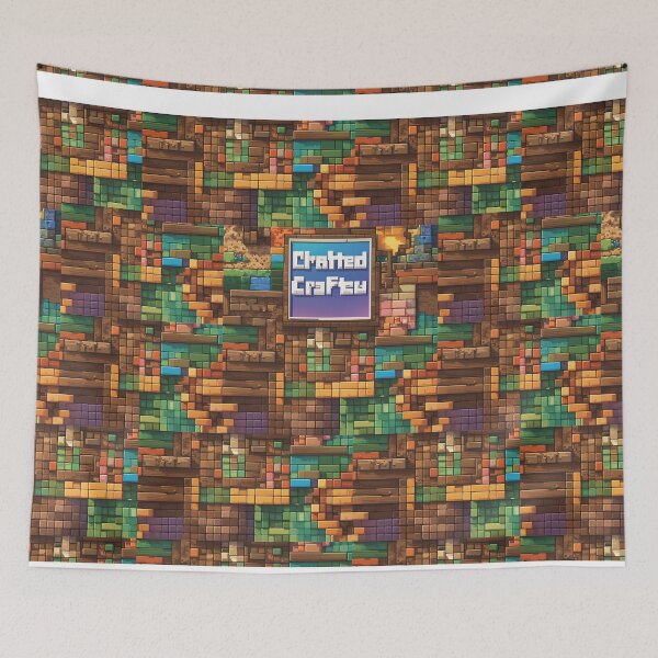 Item preview, Copy of Minecraft-inspired pattern designed and sold by FunovativeWorks.