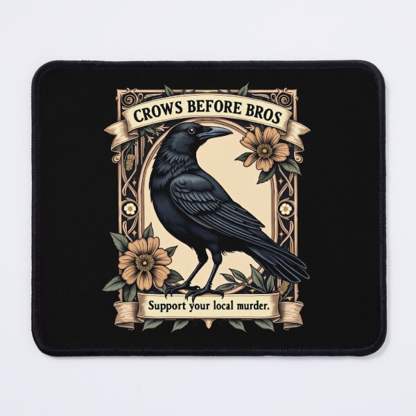 Item preview, Crows Before Bros Support Your Local Murder  designed and sold by ArtFromBeyond.