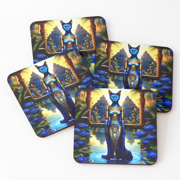 Item preview, Blue Bastet designed and sold by MarilynBaldey7.