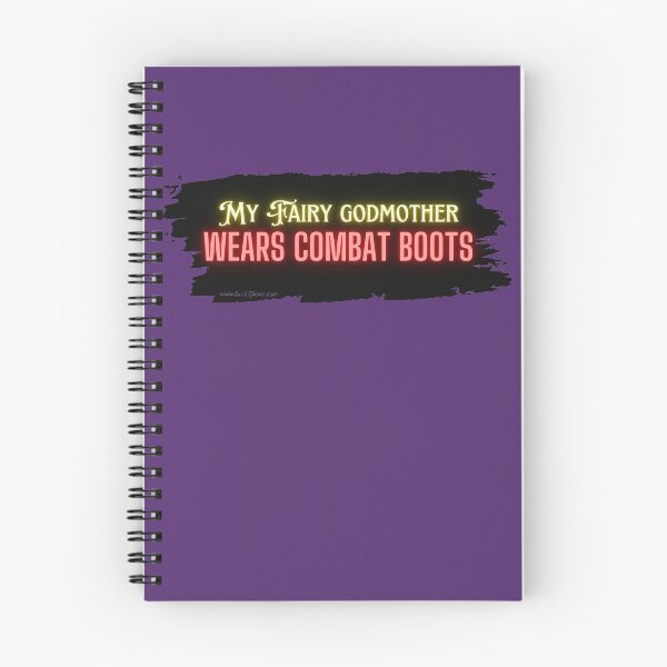 Item preview, My Fairy Godmother Wears Combat Boots designed and sold by SJSover.