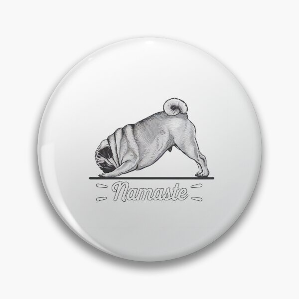 Item preview, Pug Yoga | Namaste. designed and sold by pafkrusk.