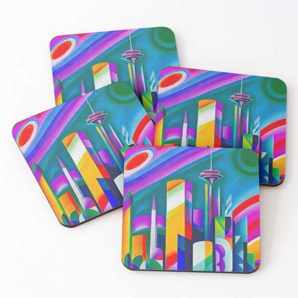 Item preview, Great geometric cityscape designed and sold by jeugenet.