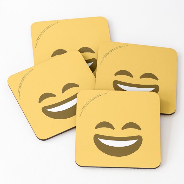 Item preview, Grinning Face with Smiling Eyes Emoji designed and sold by VeryRandomShop.