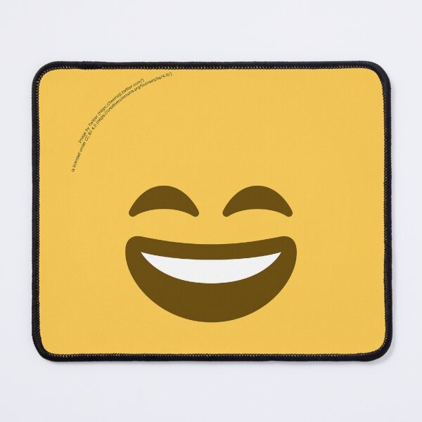 Item preview, Grinning Face with Smiling Eyes Emoji designed and sold by VeryRandomShop.