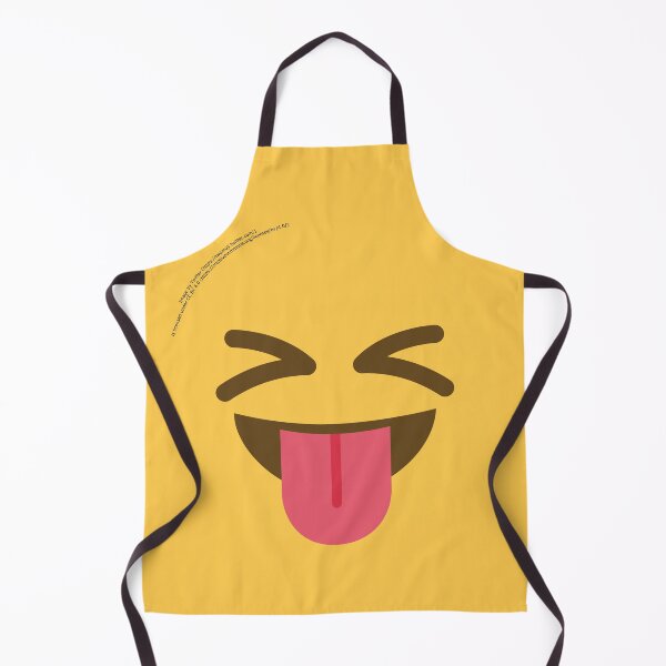 Item preview, Squinting Face with Tongue Emoji designed and sold by VeryRandomShop.