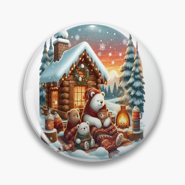 Item preview, cozy holiday feel Bear family,RBCozyHolidays,CozyHolidays designed and sold by Expressions-Sel.