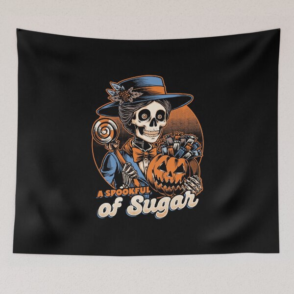 Item preview, Halloween Spooky Sugar - Classic Vintage Movie designed and sold by Studio Mootant.