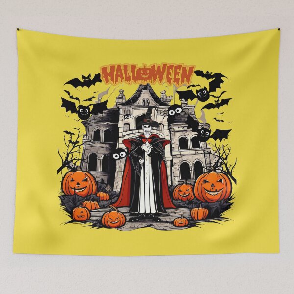 Item preview,  Count Dracula's lair, the perfect place for Halloween. designed and sold by Zofia Sosnecka.