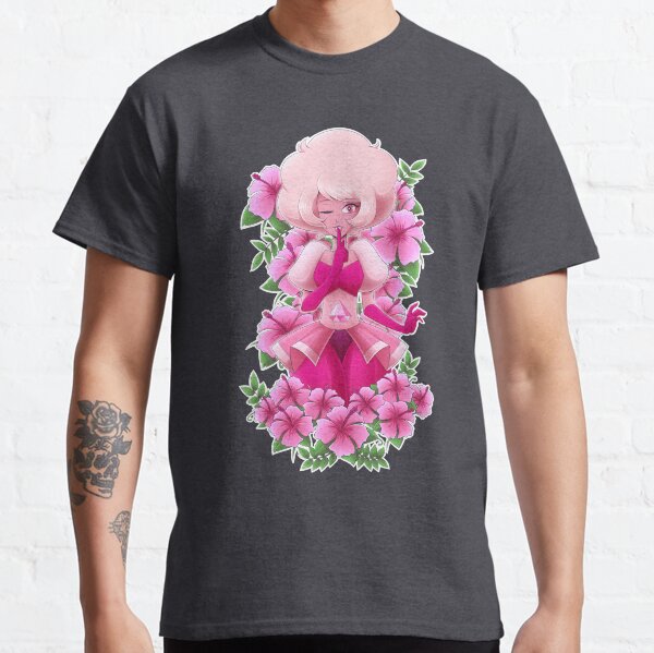 Diamante rosado Camiseta clásica