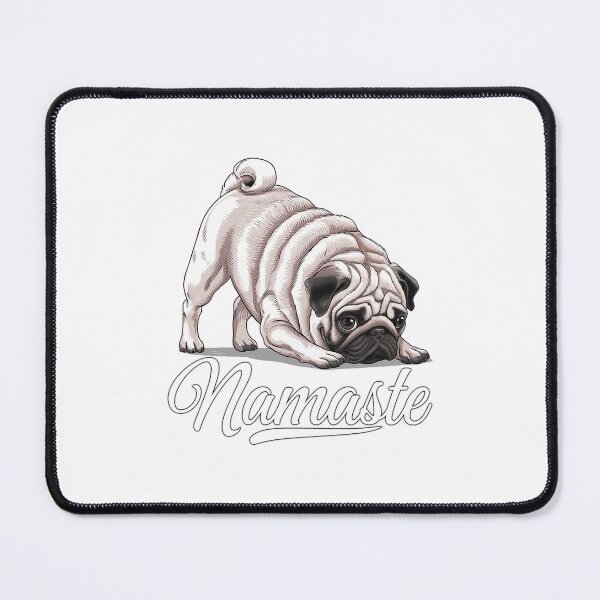 Item preview, Pug Yoga | Namaste | designed and sold by pafkrusk.