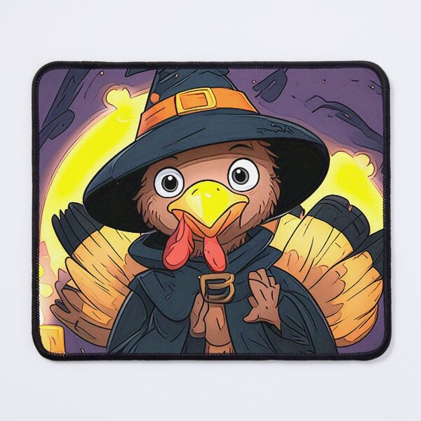 Item preview, turkey witch 2024 tileartwork designed and sold by tileartwork.