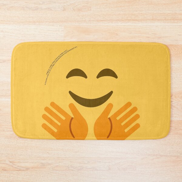 Item preview, Smiling Face with Open Hands Emoji designed and sold by VeryRandomShop.