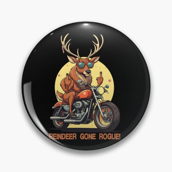 Item preview, Christmas Reindeer Gone Rogue Christmas Adventure designed and sold by HolidayT-Shirts.