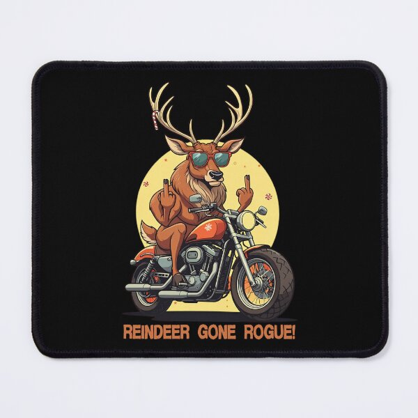 Item preview, Christmas Reindeer Gone Rogue Christmas Adventure designed and sold by HolidayT-Shirts.