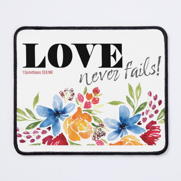Item preview, Love never fails! Bibel verse. designed and sold by ZwoDots.
