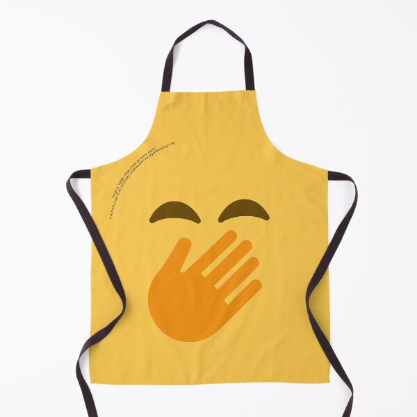 Item preview, Face with Hand Over Mouth Emoji designed and sold by VeryRandomShop.