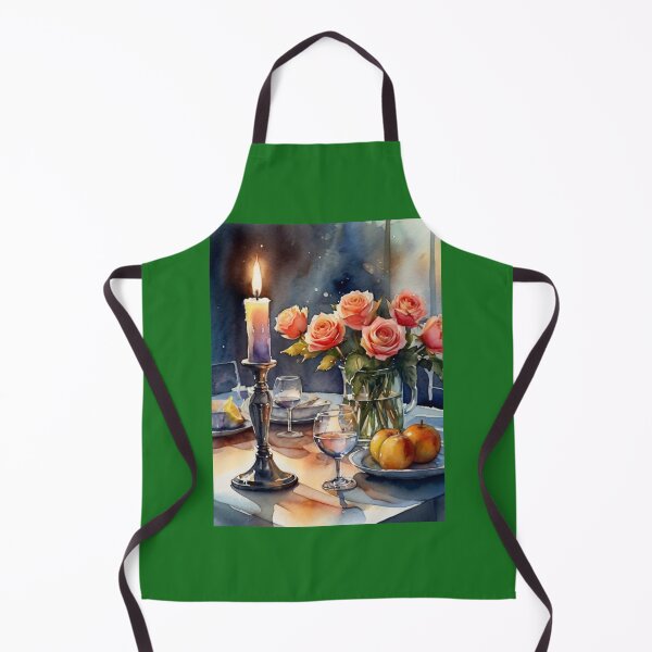 Item preview, Elegant Table Setting with Flowers and Fruit designed and sold by KilianSzmid.