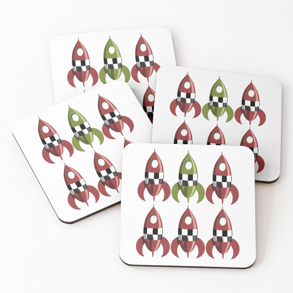 Item preview, Coasters (Set of 4) designed and sold by Ravvick.