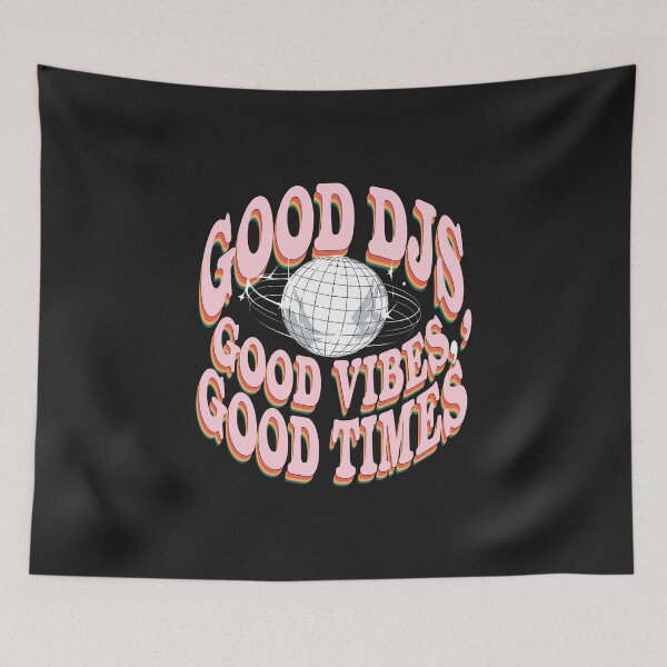 Item preview, Good DJs, Good Vibes, Good Times" Modern DJ  for Music Lovers designed and sold by paulo silveira.