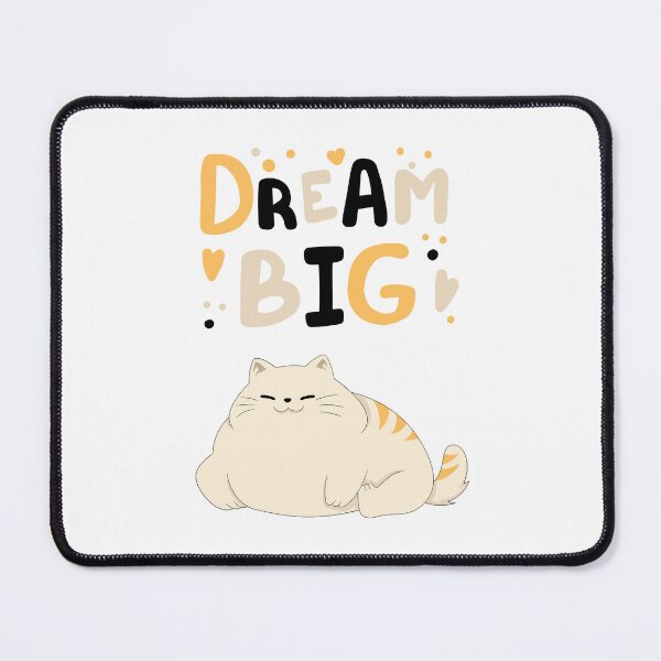Item preview, Dream Big Positive Vibes Cat designed and sold by GoblinBoutique.
