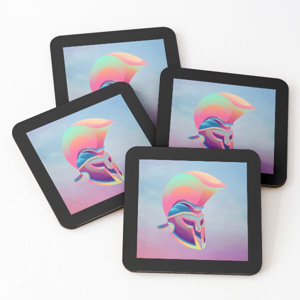 Item preview, WARRIOR GRAPHIC PASTEL WARRIOR DESIGN  designed and sold by OnlineTshirtMan.