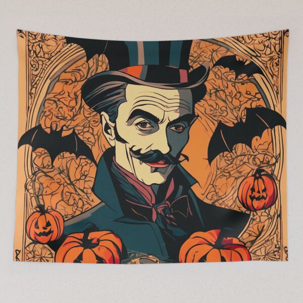 Item preview, Count Dracula's lair, the perfect place for Halloween. designed and sold by Zofia Sosnecka.