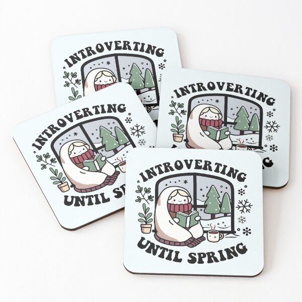 Item preview, Introverting Until Spring – Socializing on Hold designed and sold by jensbyorlando.