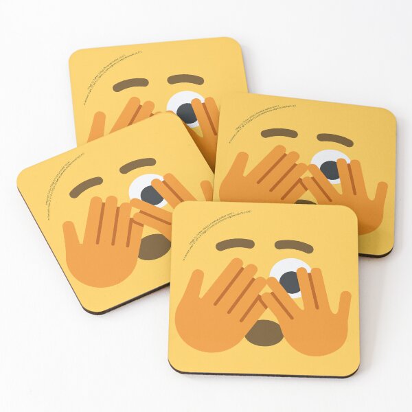 Item preview, Face with Peeking Eye Face Emoji designed and sold by VeryRandomShop.