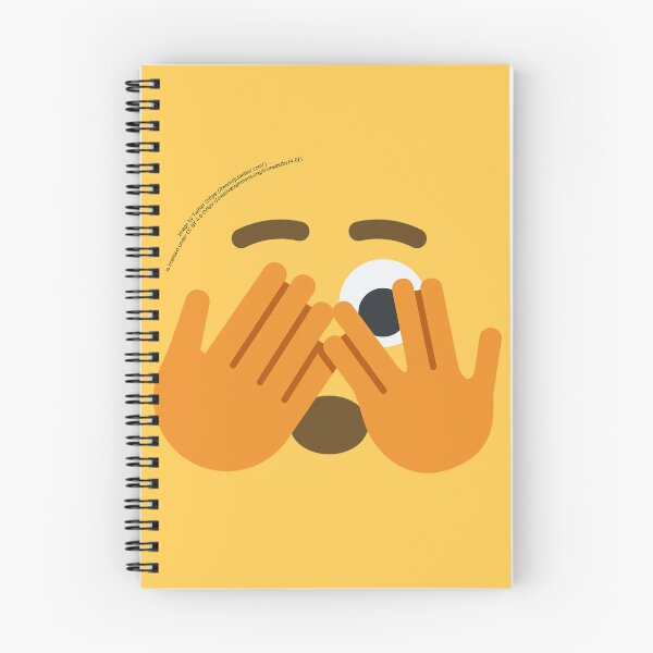 Item preview, Face with Peeking Eye Face Emoji designed and sold by VeryRandomShop.