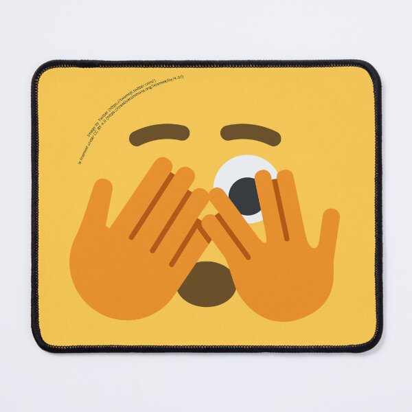 Item preview, Face with Peeking Eye Face Emoji designed and sold by VeryRandomShop.