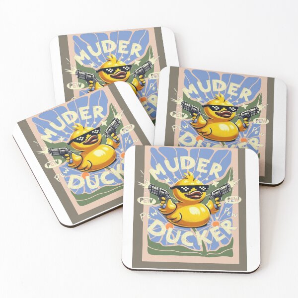 Item preview, PEW PEW MADAFAKAS! DUCK Classic T-Shirt designed and sold by inkfluenceart.