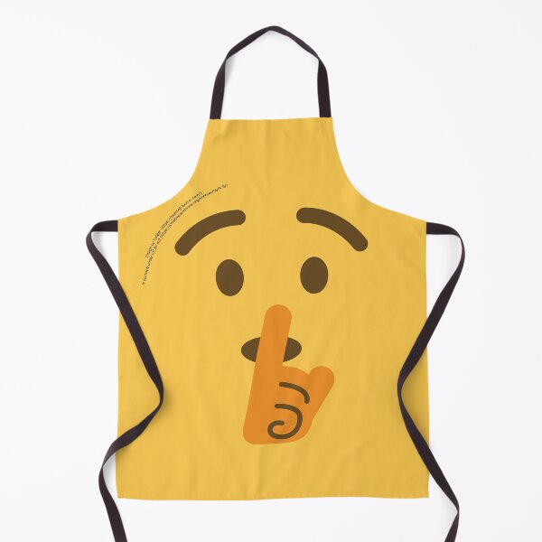 Item preview, Shushing Face Emoji designed and sold by VeryRandomShop.