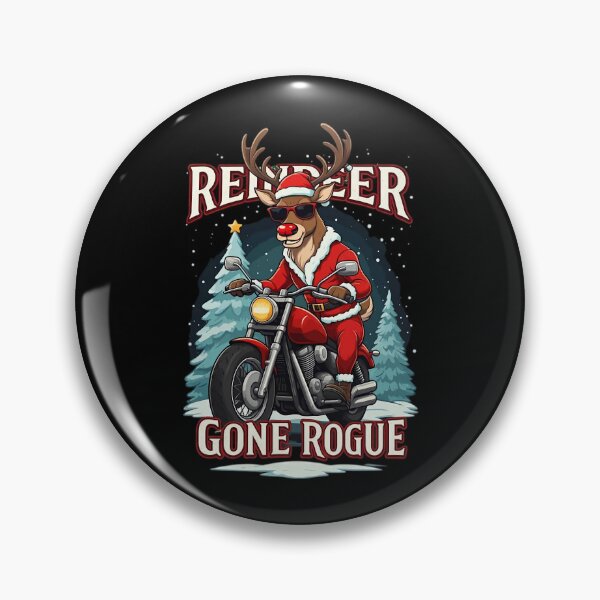 Item preview, Christmas Reindeer Gone Rogue Christmas Adventure designed and sold by HolidayT-Shirts.
