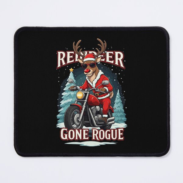 Item preview, Christmas Reindeer Gone Rogue Christmas Adventure designed and sold by HolidayT-Shirts.