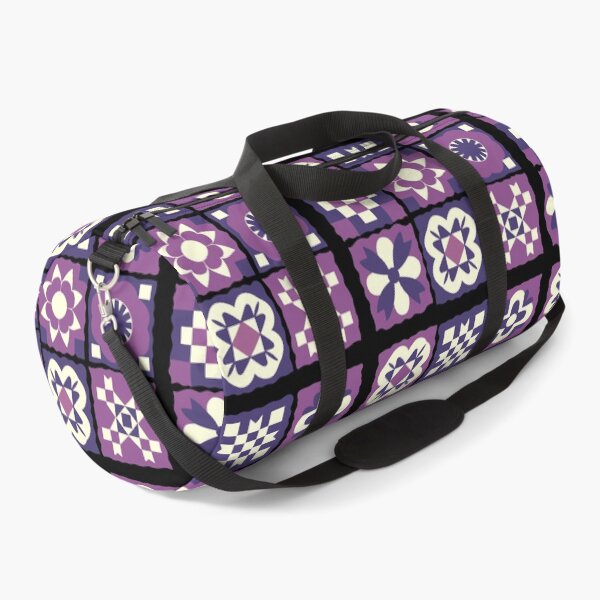 Item preview, I like to play with blocks - purple quilt designed and sold by EvergreenWhimsy.