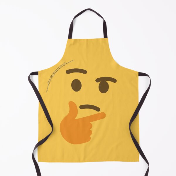 Item preview, Thinking Face Emoji designed and sold by VeryRandomShop.
