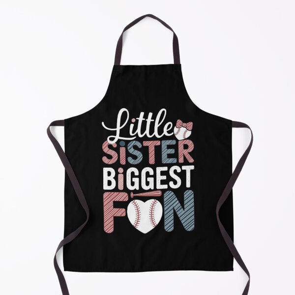Item preview, Little Sister Biggest Fun Baseball Heart Design designed and sold by love3617.