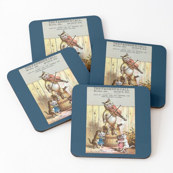 Item preview, 1882 Cats Square Dance designed and sold by historicimage.