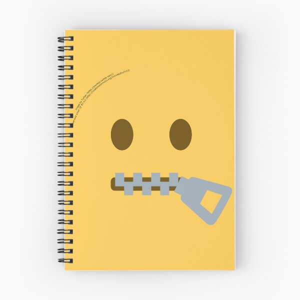Item preview, Zipper-Mouth Face Emoji designed and sold by VeryRandomShop.