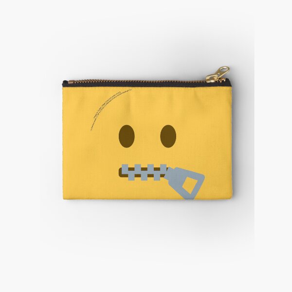 Item preview, Zipper-Mouth Face Emoji designed and sold by VeryRandomShop.