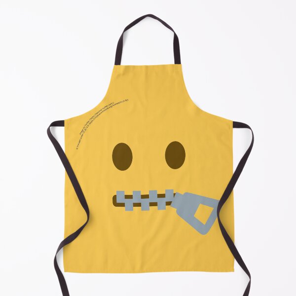 Item preview, Zipper-Mouth Face Emoji designed and sold by VeryRandomShop.