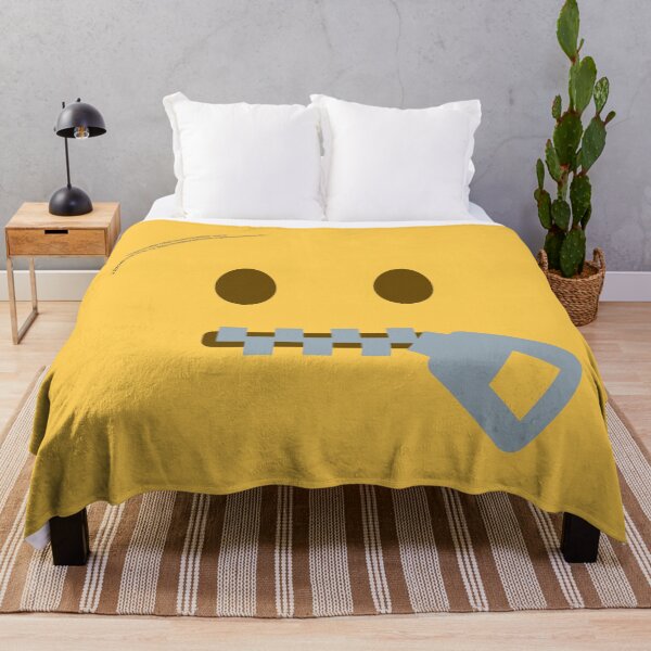 Item preview, Zipper-Mouth Face Emoji designed and sold by VeryRandomShop.
