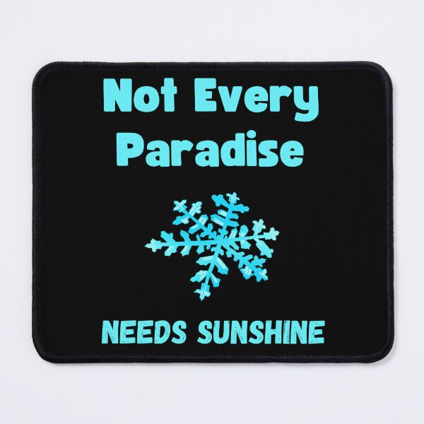 Item preview, Funny snow lover quote powder snow paradise snowflake designed and sold by Artstastic.