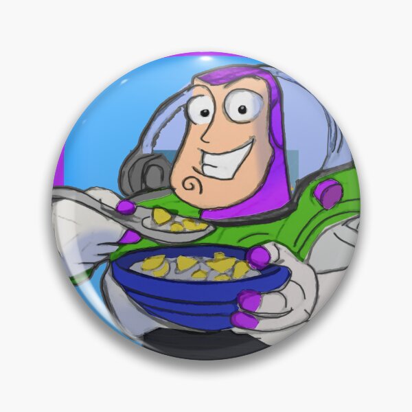 Item preview,  Retro Space Man Breakfast Cereal Cartoon - 90s Vibes designed and sold by Shahz  Designs.