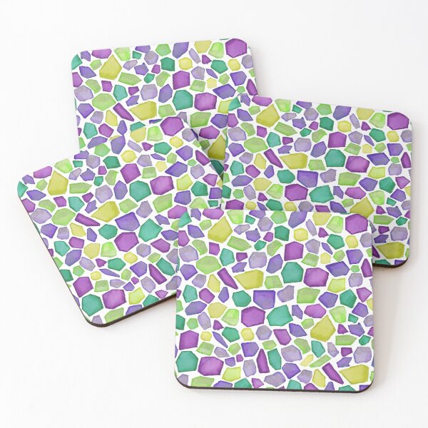 Item preview, Purple and Green Cobblestone Road designed and sold by Leah Fox.