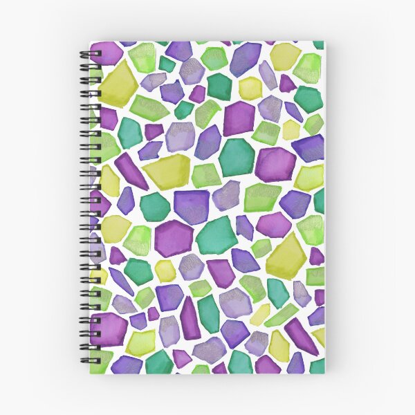 Item preview, Camino adoquinado morado y verde designed and sold by Leah Fox.